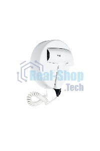 Фен для волос настенный Puff 1202, белый