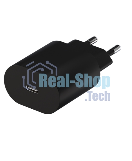 Сетевое зарядное устройство Maxvi SFC-125PD Type-C 3А 25W PD QC3.0 черный