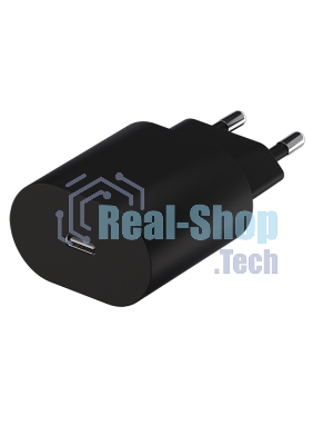 Сетевое зарядное устройство Maxvi SFC-125PD Type-C 3А 25W PD QC3.0 черный