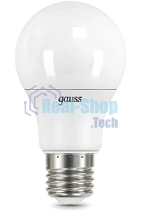 Лампа светодиодная LED Gauss A60 E27 10Вт 2700К/4100К CTC