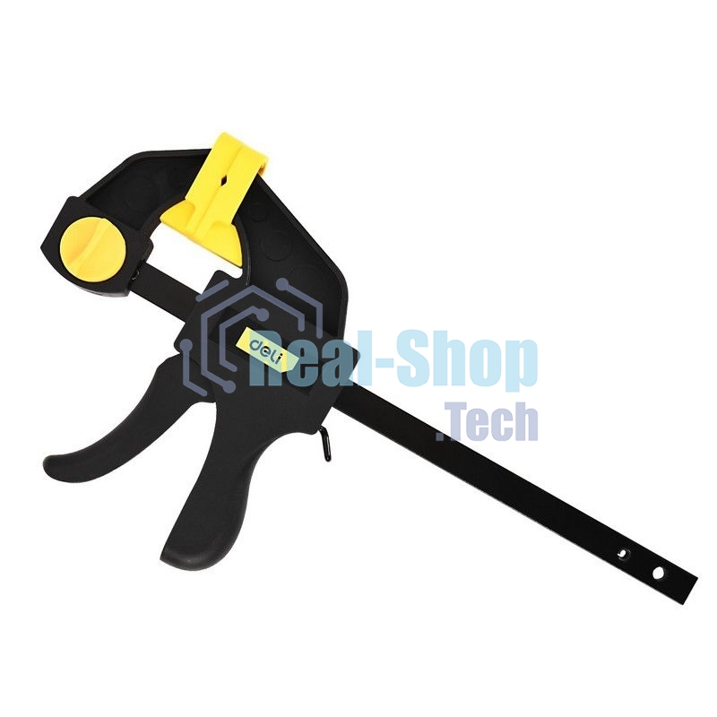 Струбцина пистолетная быстрозажимная Deli DL110106 150x70 мм