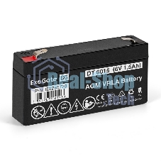 Батарея для ИБП ExeGate DT 6015 (6V 1.5Ah, клеммы F1)