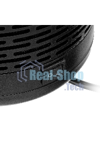 Тепловентилятор керамический Denzel DTFC-2000X, 1000/2000 Вт, 20 м2, 3 режима, пульт, Wi-Fi, термостат