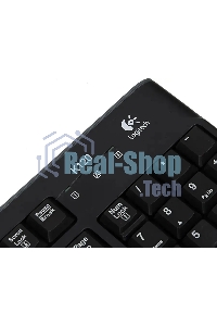 Клавиатура проводная Logitech K120 EER, USB, черный