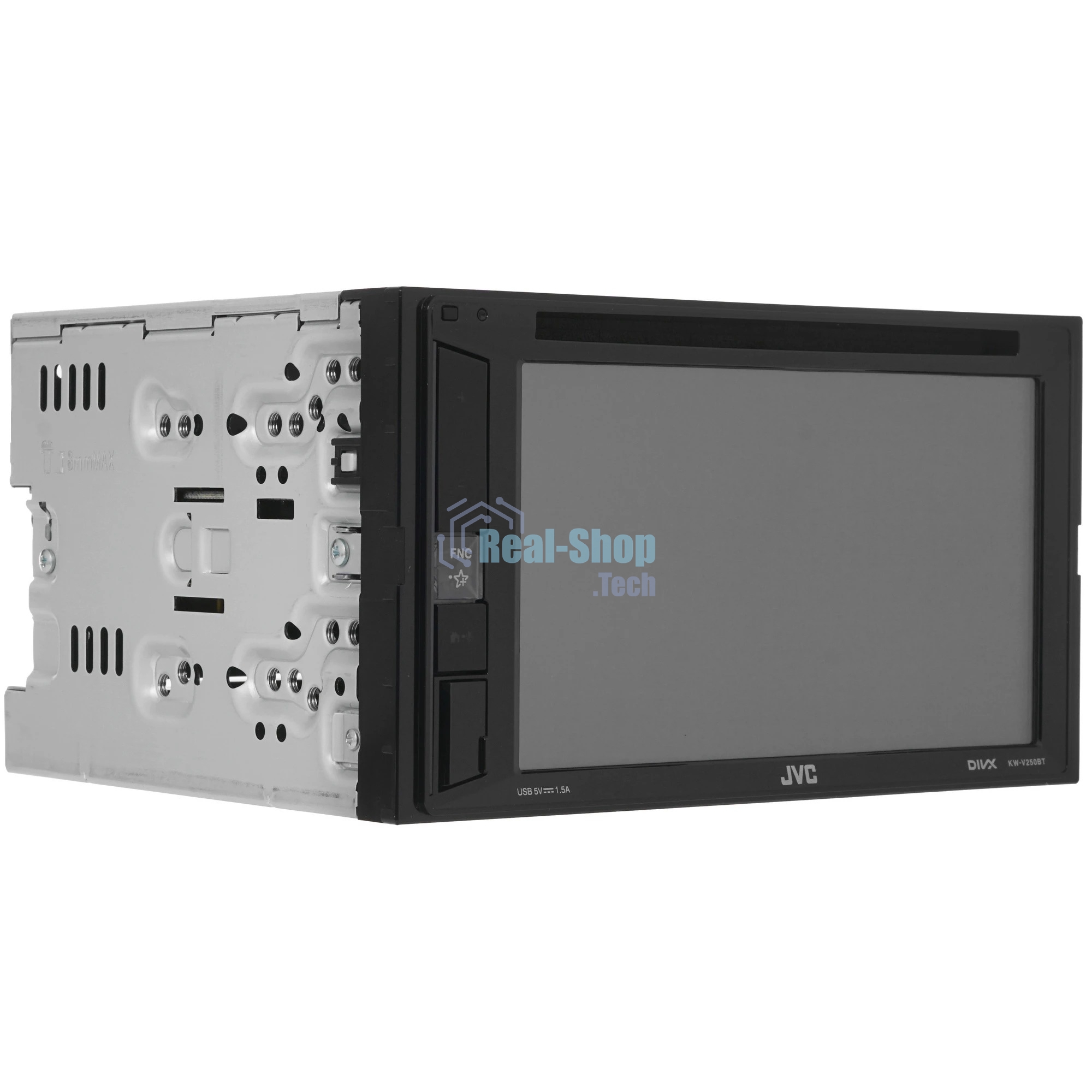 Автомагнитола JVC KW-V250BTM, 2 DIN, 6.2