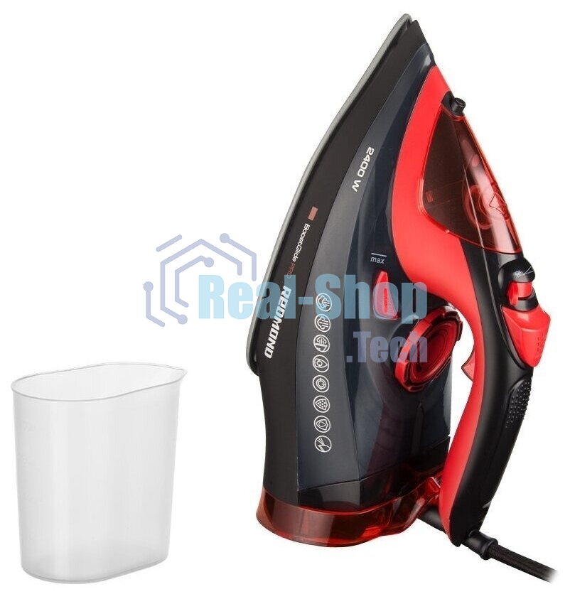 Утюг Redmond RI-C283 2400Вт красный/черный