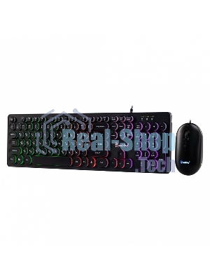 Комплект клавиатура+мышь Smartbuy ONE 328327AG беспроводной, USB, 1600 DPI, чёрный