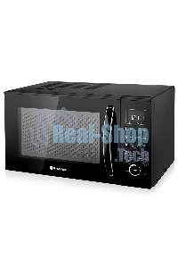 Микроволновая печь BRAYER BR2503 черный, 23 л, 900 Вт, переключатели - кнопки, поворотный механизм