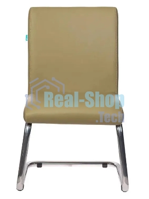 Кресло офисное Бюрократ CH-250-V зеленый искусственная кожа полозья