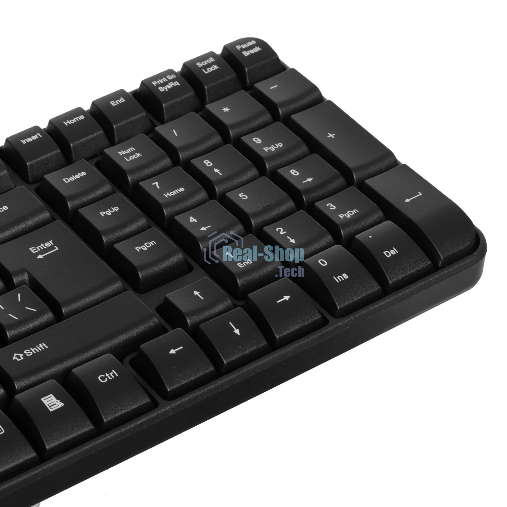 Комплект клавиатура+мышь Rapoo X1800S беспроводной, USB, 1000 DPI, чёрный