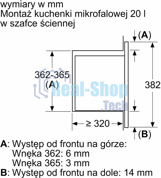 Микроволновая печь Bosch BFL623MB4 черный (встраиваемая)