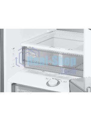 Холодильник Samsung RB38C7B4EB1/EF черный двухкамерный 276/114л морозилка снизу, No Frost