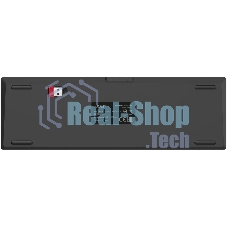 Клавиатура Acer OKR400 гибридная, USB Type-A, Bluetooth, радиоканал, чёрный