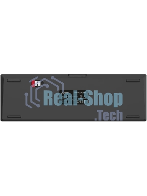 Клавиатура Acer OKR400 гибридная, USB Type-A, Bluetooth, радиоканал, чёрный