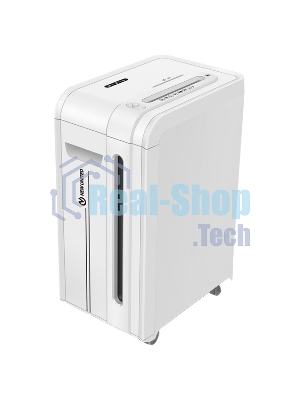 Шредер New United Etalon ET-25C Force белый (секр.P-4)/перекрестный/25лист./34лтр./скрепки/скобы/пл.карты/CD