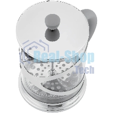 Френч-пресс Rondell Crystal Grey RDS-1669 (ST) стальной