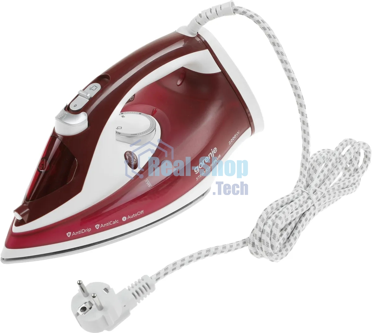 Утюг Gorenje SIH2200RBC 2200Вт красный/белый