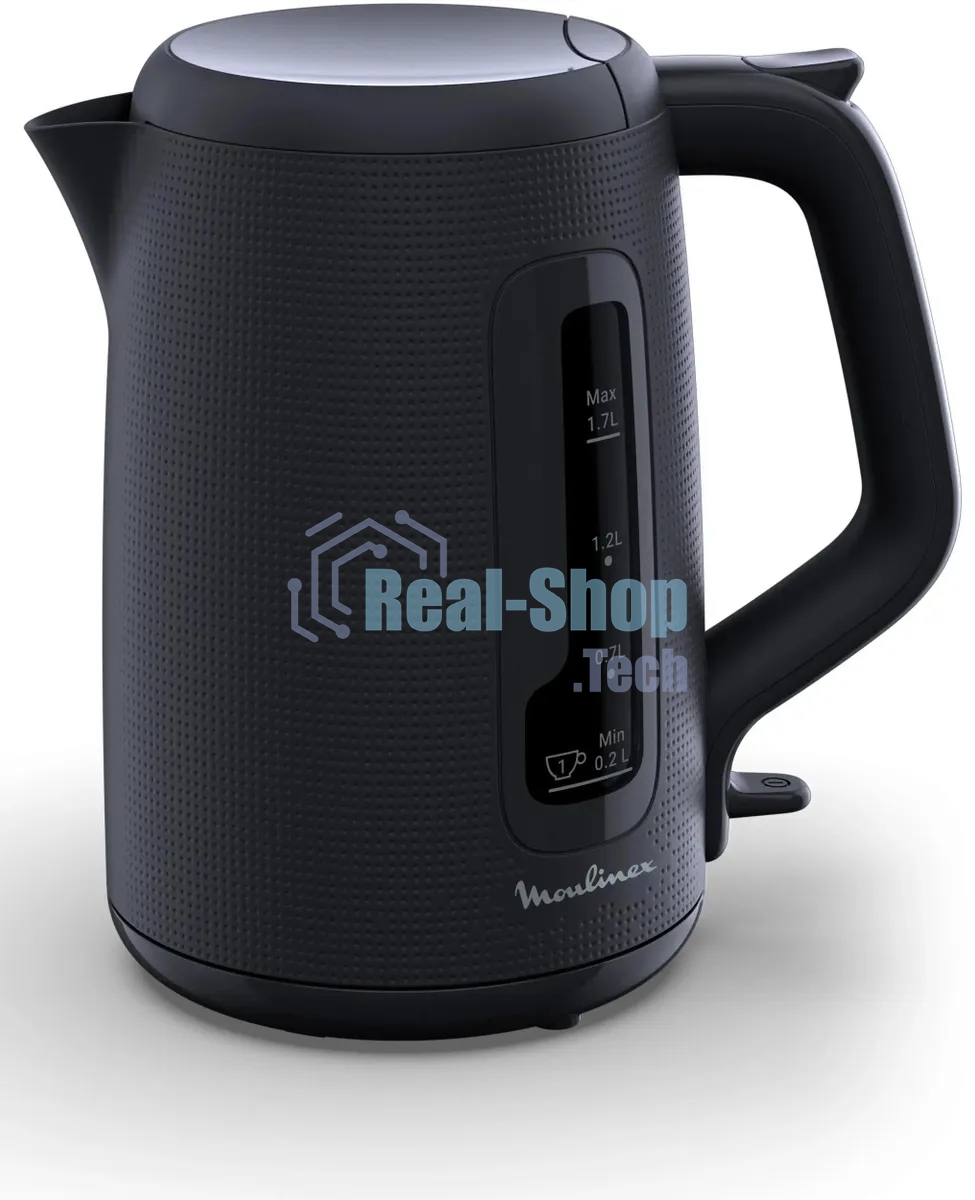 Чайник электрический Moulinex BY2M0810 1.7 л, 2400 Вт, черный