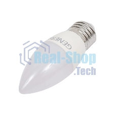 Лампа светодиодная GENERICA LL-C35-10-230-40-E27-G C35 10 Вт свеча 4000К E27 230В