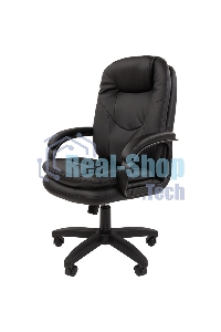 Кресло офисное Chairman 668 LT NEW экопремиум, черный