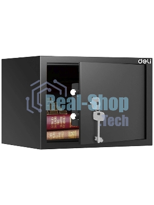 Сейф Deli Srock ET562 250x350x250мм ключевой