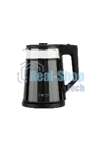 Чайник электрический Energy E-200 (1,2 л, диск), метал. корпус