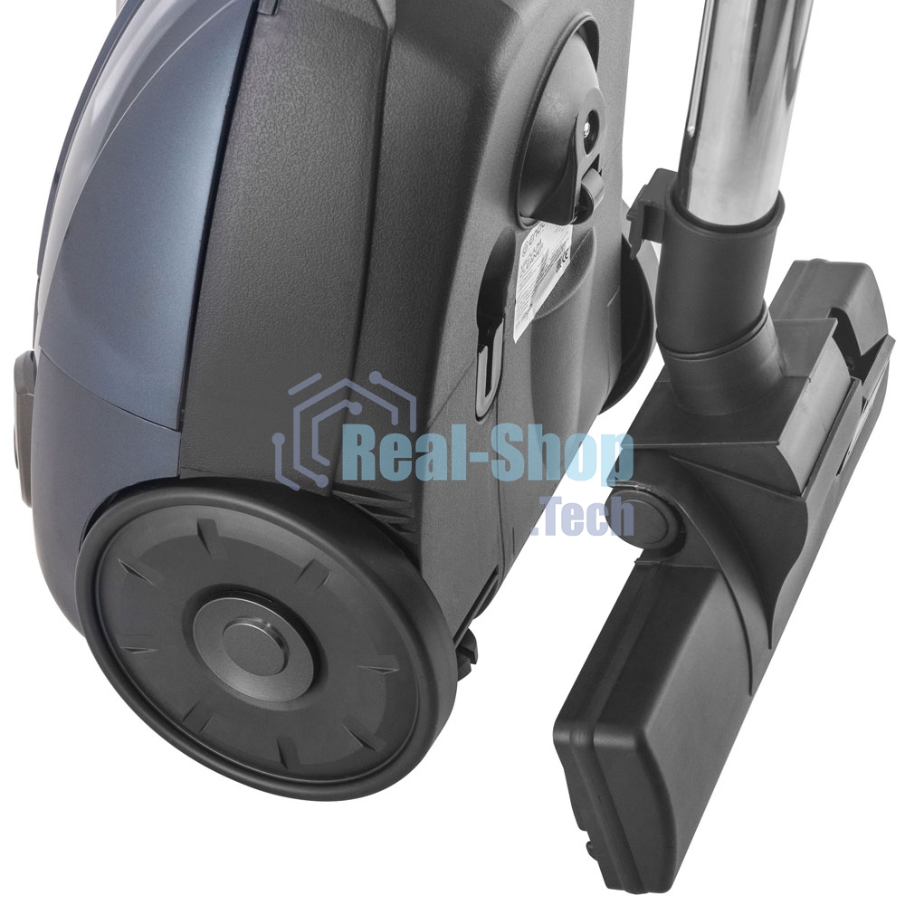 Пылесос Endever SkyClean VC-252 синий/серый, 350/1800 Вт, уборка сухая, пылесборник мешок 2.5 л