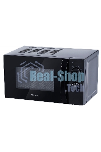 Микроволновая печь Starwind SMW2320 черный, 20 л, 700 Вт, переключатели - поворотный механизм