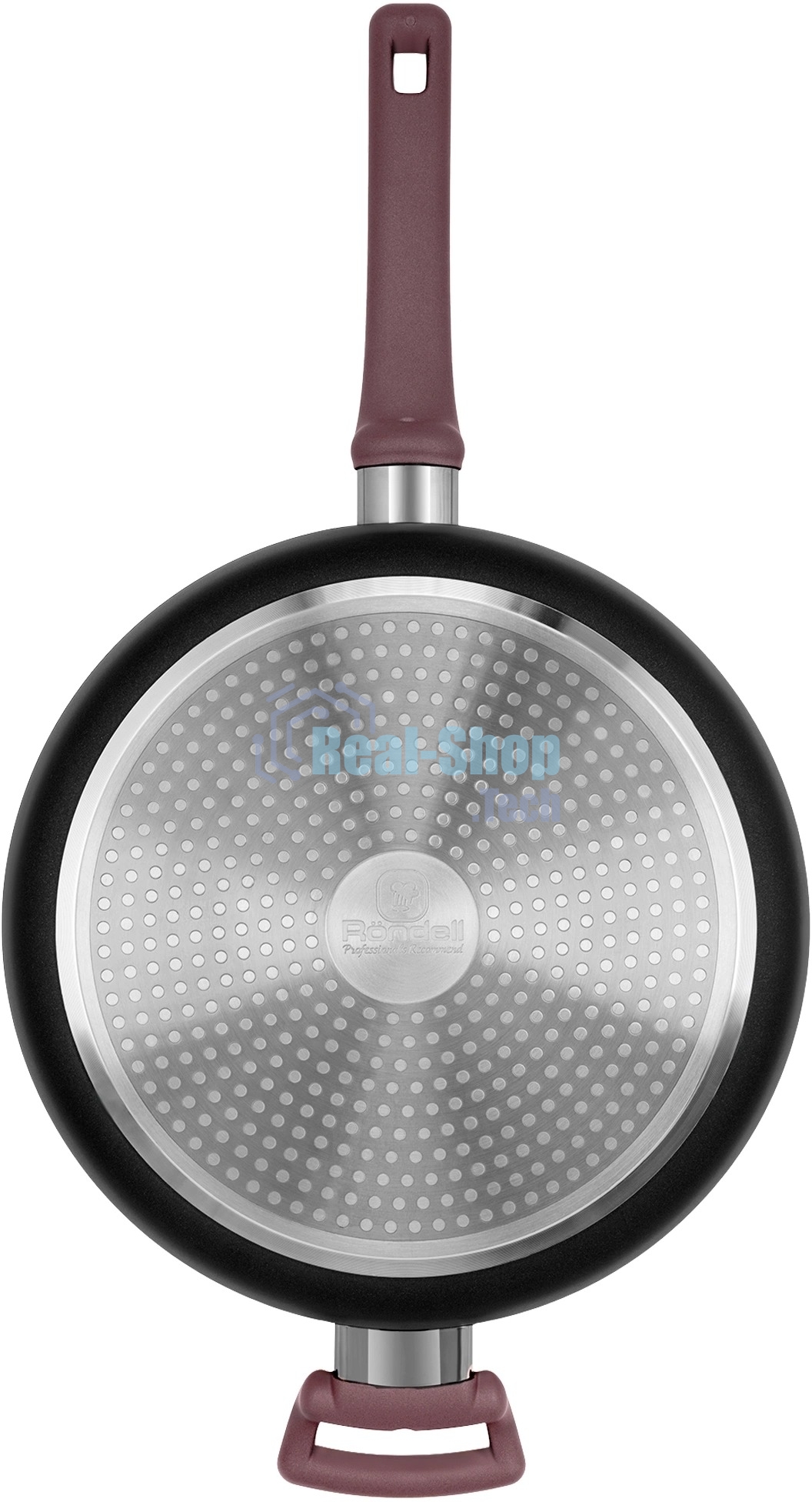 Сотейник Rondell Fest RDA-1526 d=28 см, (с крышкой) черный