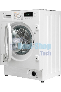 Стирально-сушильная машина Weissgauff WMDI 6148D (404317) белый, фронтальная загрузка 8 кг, 1400 об/мин, класс:A