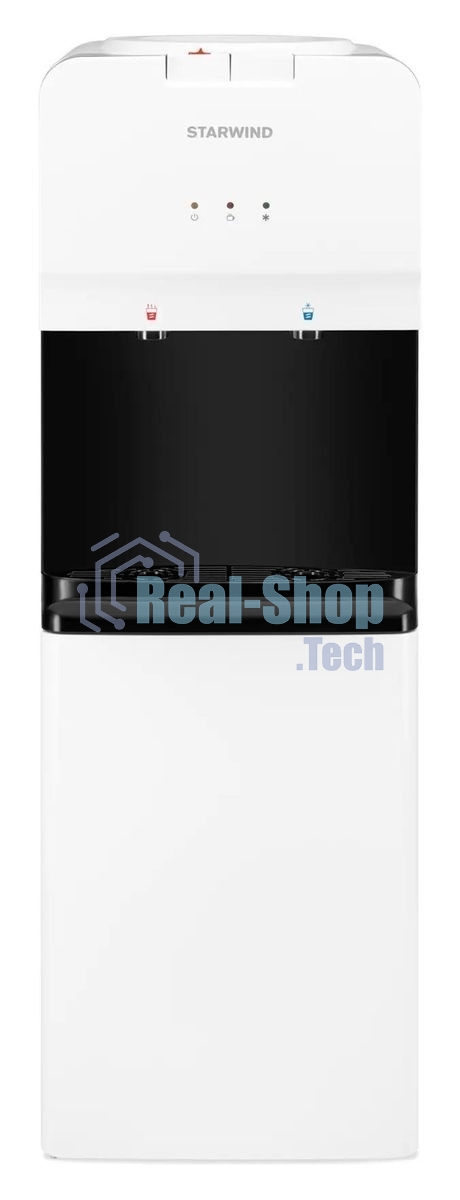 Кулер для воды Starwind SW-1005EW, верхняя загрузка, нагрев 95 °С, охлаждение 10 °С, белый