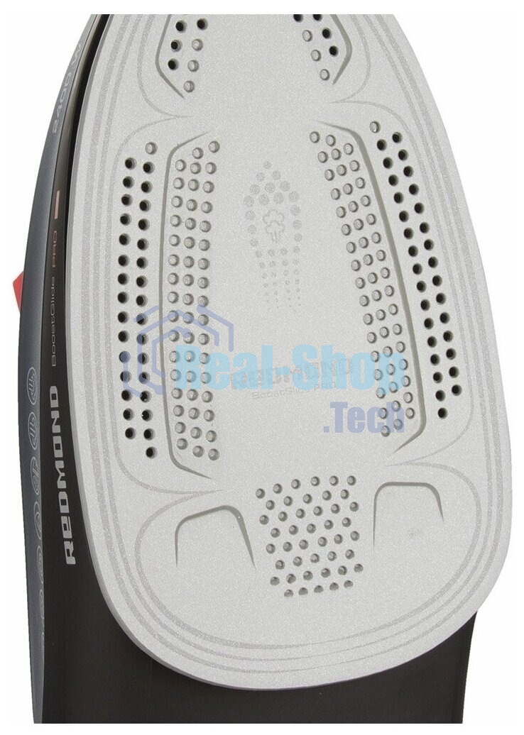 Утюг Redmond RI-C283 2400Вт красный/черный