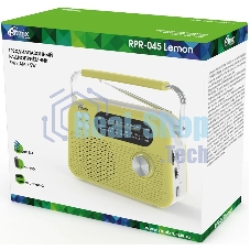 Радиоприемник Ritmix RPR-045 LEMON