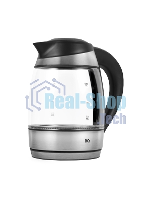 Чайник электрический BQ KT1735G черный/стальной