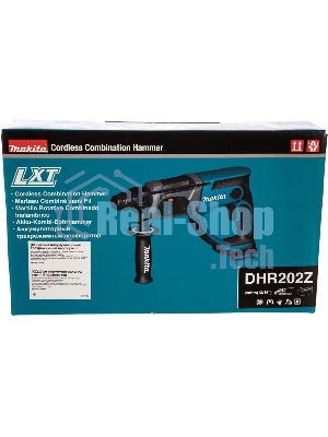 Перфоратор Makita DHR202Z, SDS-plus, 18 В, 1.9 Дж, от аккумулятора