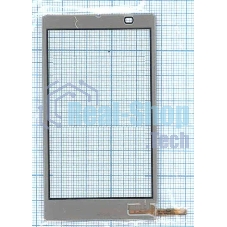 Сенсорное стекло (тачскрин) для Philips Xenium X809, черное