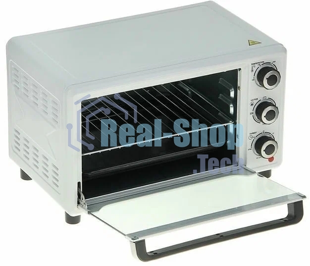 Мини-печь Sakura SA-7000WP 27л, духовка 1500Вт, механ.управление, белый