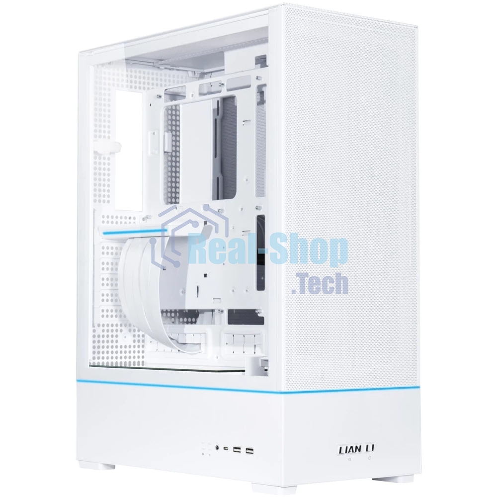 Компьютерный корпус MidiTower Lian Li SUP 01 белый RGb (ATX, без БП, ARGb, 2xUSB3.2 Type-A + USB3.2 Type-C) (G99.SUP01W.00)
