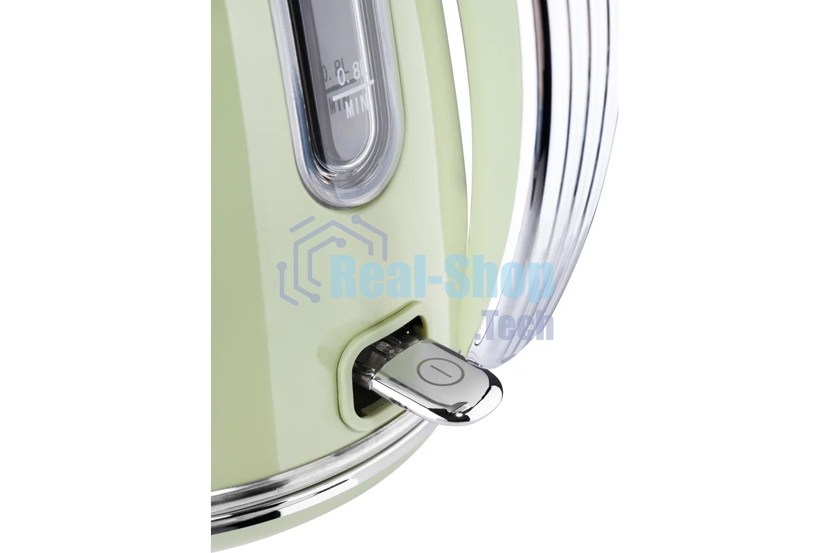 Чайник электрический LEONORD LE-1906/2 RETRO, 2200 Вт, 1.5 л, оливковый