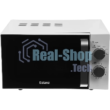 Микроволновая печь Galanz MOS-2401FMW белый, 20 л, 800 Вт, поворотный механизм