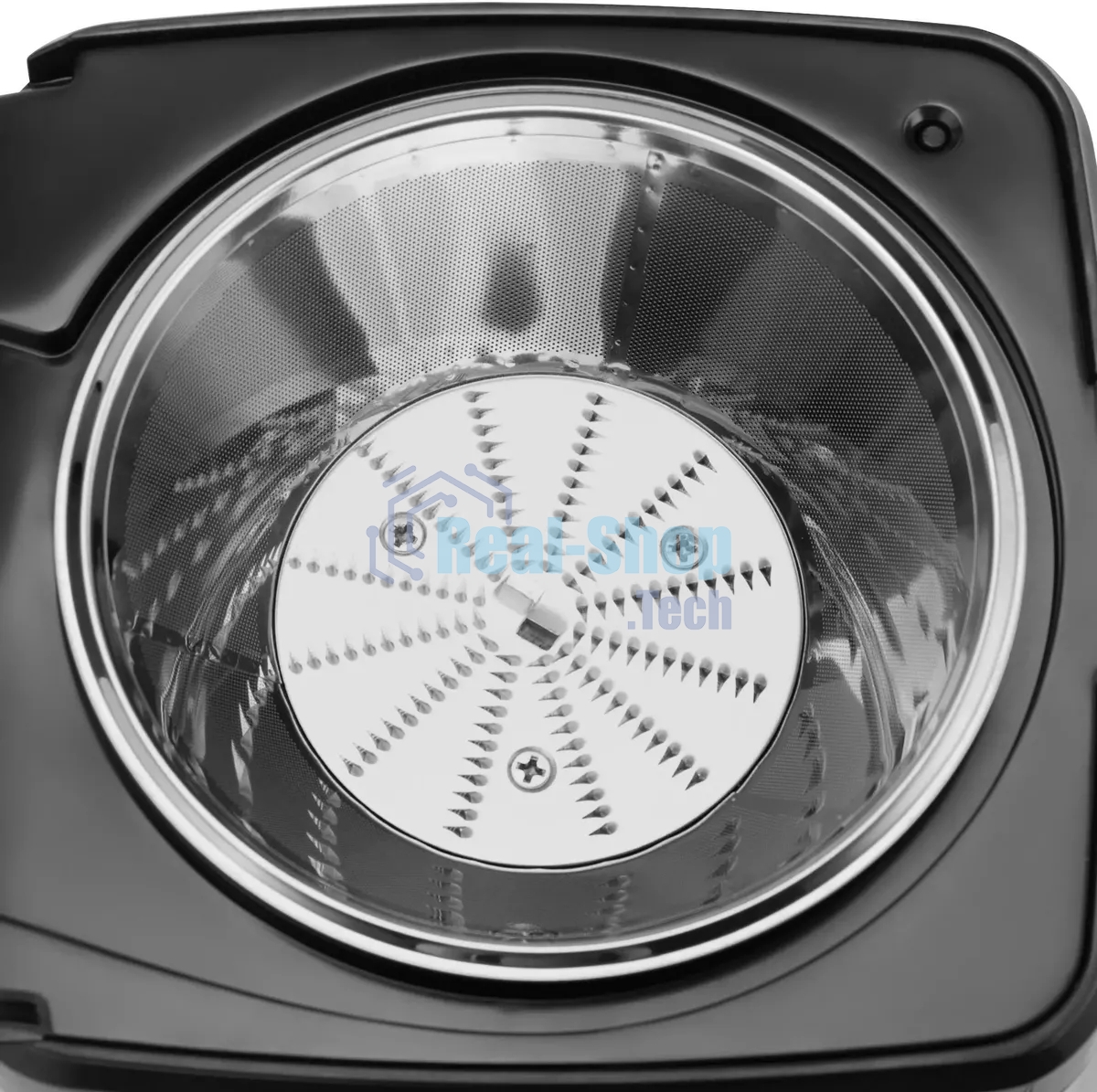 Соковыжималка Vitek VT-3653 серебристый, центробежная, 1000 Вт, 600 мл, механическое