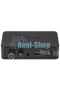 Приставка для цифрового ТВ LUMAX DV1120HD черный, DVB-T2, DVB-T, DVB-C, HDMI, USB 2.0
