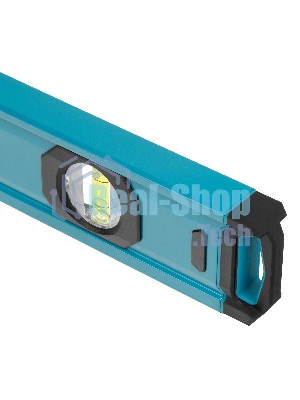 Уровень Gross 33653 алюминиевый, магнит., фрезерованный, 3 глазка, 0,5 мм/м, 1000 мм