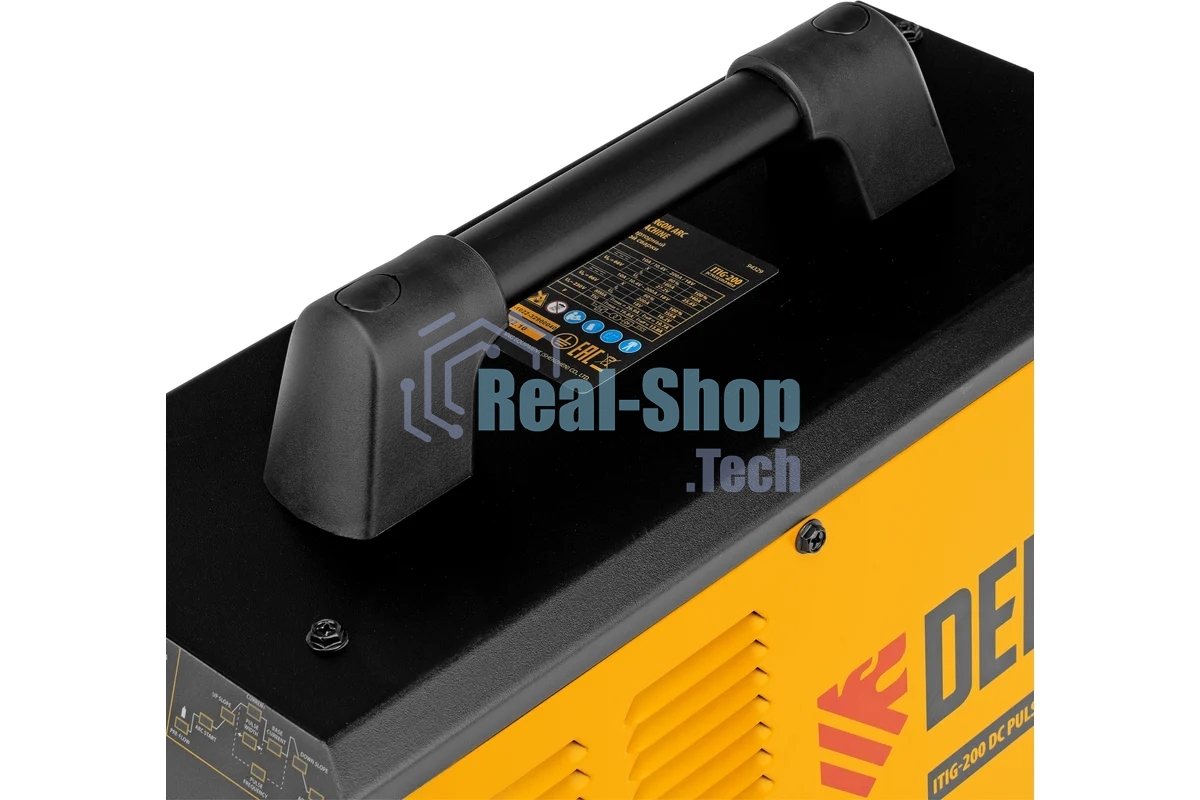 Аппарат инвертор. аргонодуговой сварки Denzel ITIG-200 DС Pulse Cold Weld, 200 А, ПВ 60%