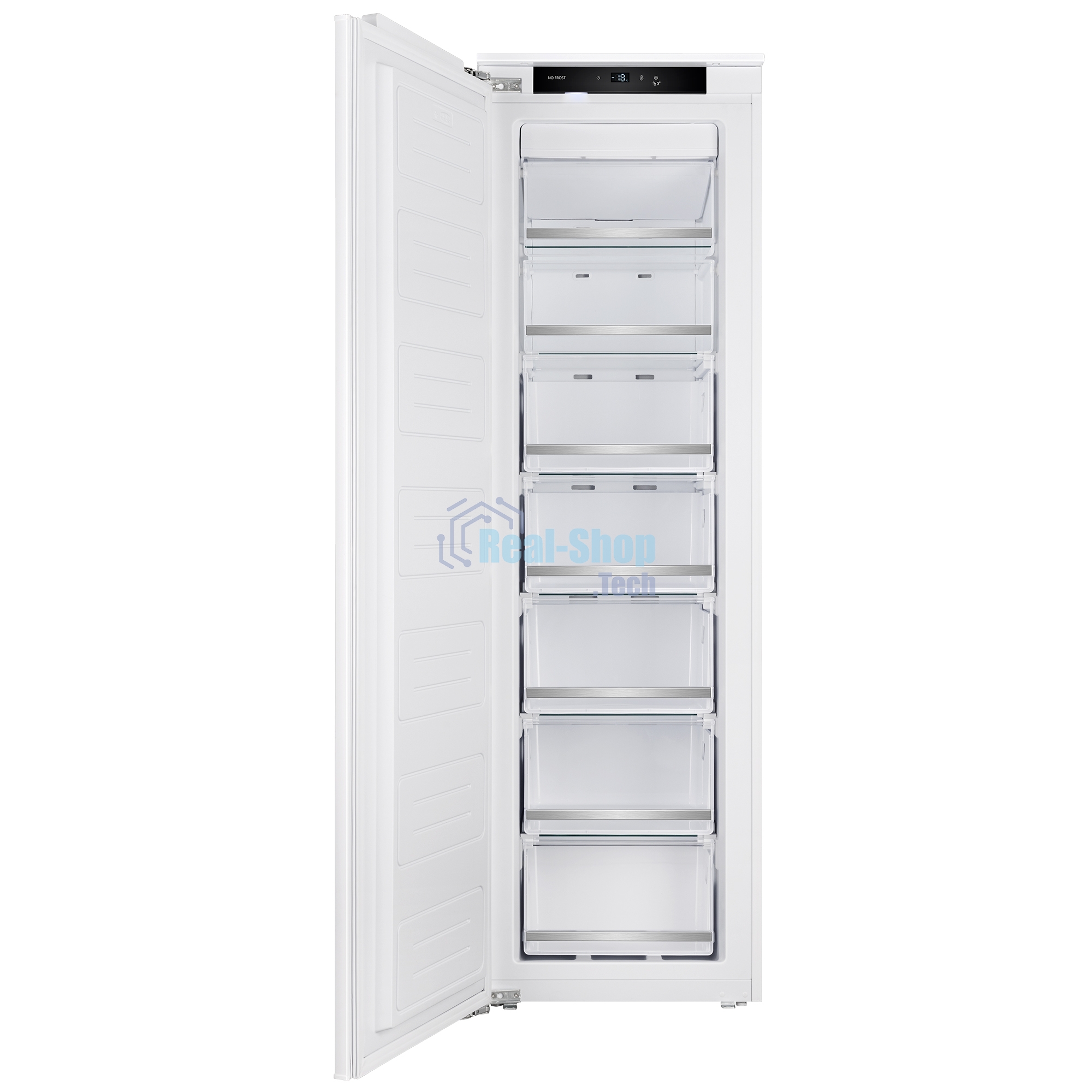 Морозильник Zigmund & Shtain BR 05 X, белый, 200 л, 7 ящиков