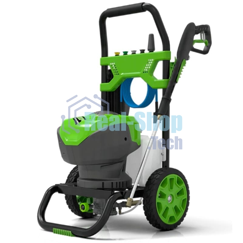 Мойка высокого давления электрическая GreenWorks GDPW-Semi-P15 180 bar (5106007)