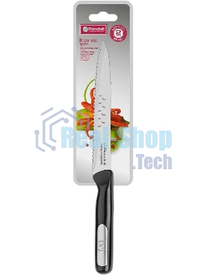 Нож Rondell Bayoneta RD-1572, универсальный, 140 мм, стальной, черный