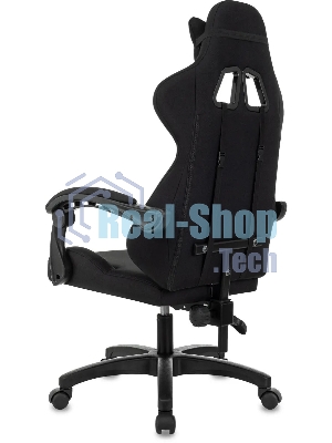 Кресло Zombie Void черный/серый, экокожа, 120 кг, механизм качания