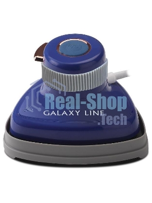 Отпариватель Galaxy Line GL 6286, синий, ручной, 900 Вт, контейнер для воды 50 мл