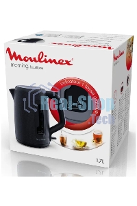 Чайник электрический Moulinex BY2M0810 1.7 л, 2400 Вт, черный